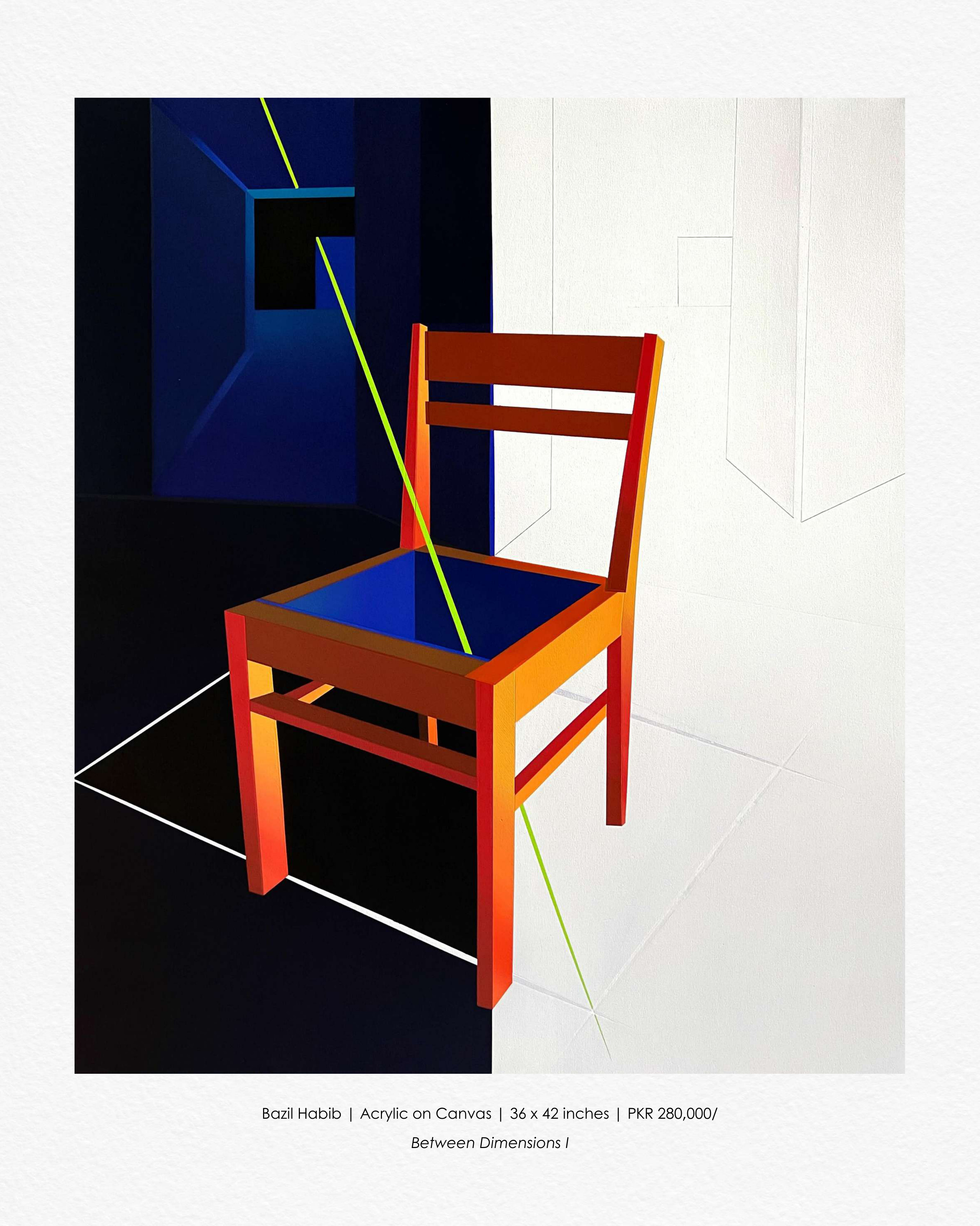 Between Dimensions by Bazil Habib