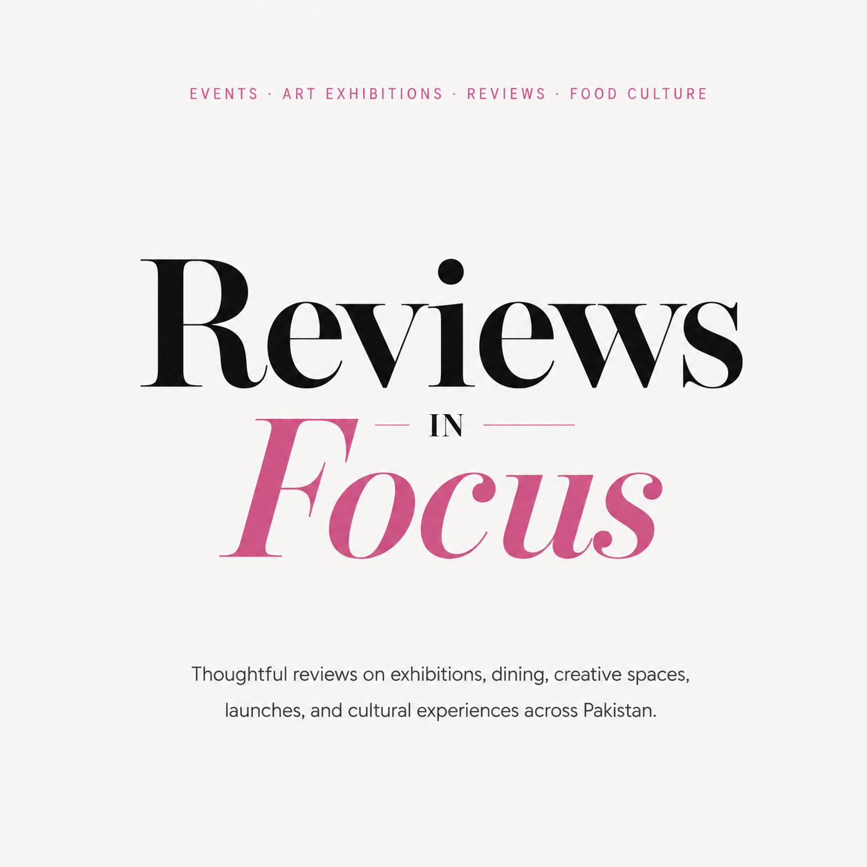 Reviews