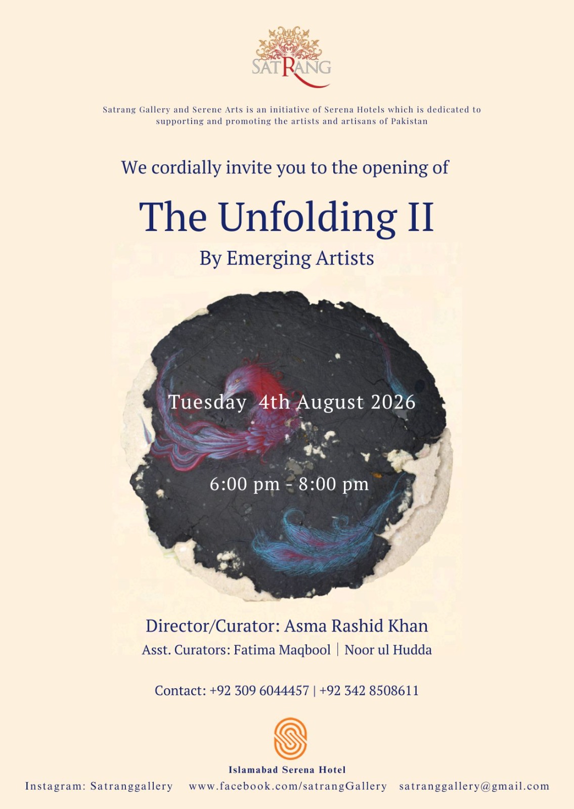 The Unfolding II at Satrang Gallery